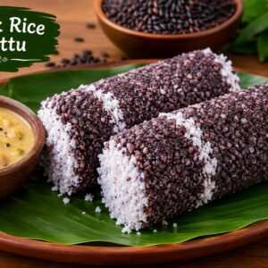 Black Rice Puttu (1 Pcs)